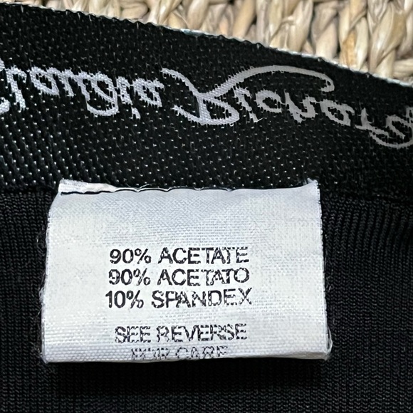 EUC CLAUDIA RICHARD Black Top - Picture 4 of 6